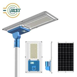 Venta al por mayor <span class=keywords><strong>Led</strong></span> 3000-6000K Solar PIR Sensor de movimiento Exterior Integrado Jardín Farola - Product Image 4