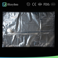 Sac BIB à haute barrière RAYBO 220L 20L 3L pour vin, jus de fruits, lait, huile, café, emballage d'expédition, sac aseptique en boîte