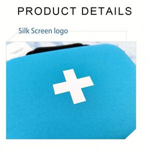 Bolsa de Primeros Auxilios EVA con Logotipo de Cruz Blanca, 225x170x73mm, Bolsa Médica de Emergencia para Hogar, Auto, Viajes, Mascotas - Product Image 4