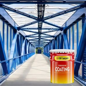 สีเคลือบพื้นอีพ็อกซี่เรซิ่นชนิดเหลว ทนทานต่อการใช้งานหนัก  ฐานโพลียูรีเทน ใช้แปรงทาเพื่อการปกป้องที่เหนือกว่า - Product Image 5