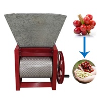 Petite machine manuelle à éplucher les fruits de café frais, décortiqueuse de grains de café pour usage domestique et commercial quotidien