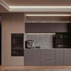 Modern Wooden Dining Room Furniture Sets Led Lighting <b>Storage</b> <b>Cabinets</b> for Dining Room - Product Image 1