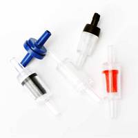 Válvula Antirretorno de Plástico para Acuario, Cilindro, Bomba de Aire, Accesorios Esenciales para Oxigenación, Válvula de Retención para Bomba de Oxígeno