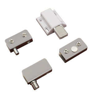 Charnière magnétique en acier inoxydable, 180 degrés, installation facile pour porte en verre, design minimaliste - Product Image 2