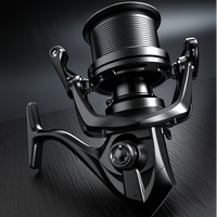 Moulinet de Pêche Surf Casting à Longue Portée NGK2 5+1 8000-14000, Résistance 20 KG, Ratio 6.2:1, Corps en Aluminium CNC