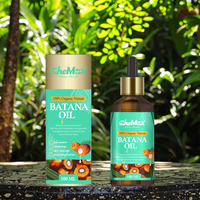 Huile Capillaire Bio aux Herbes pour la Croissance des Cheveux avec Menthe Poivrée, Batana et Romarin pour Nourrir, Réparer, Épaissir et Réduire la Chute des Cheveux – Utilisation Unisexe