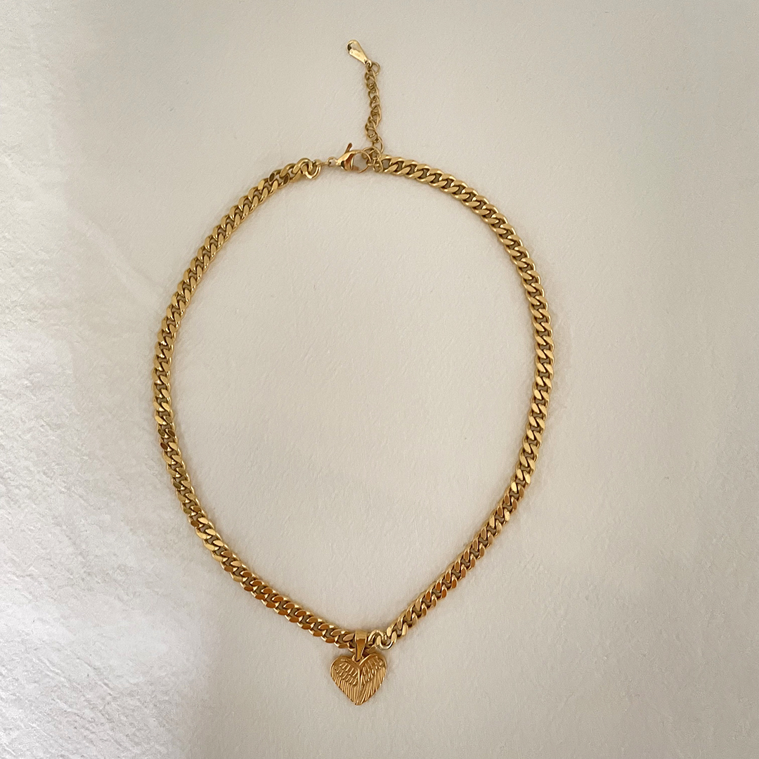 Pluma de cadena gruesa