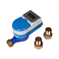 Usine chinoise maison robinet eau froide débitmètre carte IC prépayée compteur d'eau intelligent IP68 OEM DN25