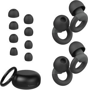 <span class=keywords><strong>Tapones</strong></span> para los Oídos de Silicona Reutilizables Histay con Diseño de Empuje para Dormir Tranquilo, Reducción de Ruido y Protección Auditiva - Product Image 2