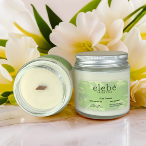 Velas perfumadas de cera de soja de lujo, juego de regalo, fragancia de aromaterapia para decoración del hogar, fiestas, bares en elegantes tarros de vidrio - Product Image 1