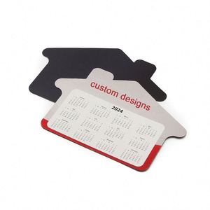 Calendario Magnético 2026 con Forma de Casa, Personalizable, para Refrigerador, con Diseño Personalizado y Logotipo - Product Image 4