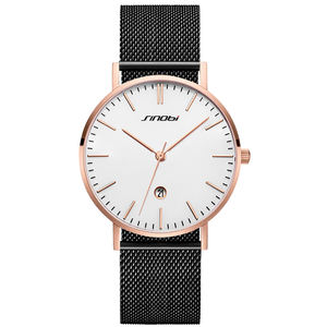 SINOBI elegante Simple de acero inoxidable señoras relojes marca de lujo mujeres de negocios Casual clásico <span class=keywords><strong>reloj</strong></span> personalizado Relojes Para Mujer - Product Image 1