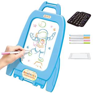 D1239เขียนสองด้านสำหรับเด็กแท็บเล็ตของเล่นเพื่อการศึกษาและการเรียนรู้แผ่นวาดเส้นขยุกขยิกของเล่นสำหรับเด็กวัยหัดเดิน - Product Image 2