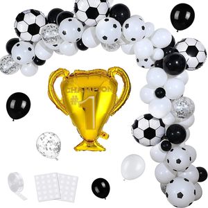 Ballons de décoration sur le thème du sport en gros, trophée, bandeau, <span class=keywords><strong>ballon</strong></span> en feuille pour la salle de sport, les fêtes d'anniversaire, les fournitures de décoration - Product Image 1