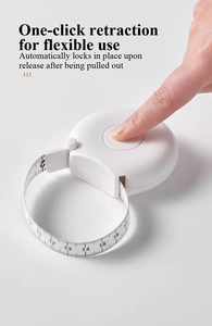 Règle de couture personnalisée avec logo, bouton de verrouillage, ruban à mesurer rétractable de 2 m - Product Image 4