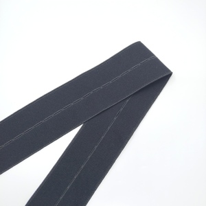 Newo Anti-Slip Fitness Underwear Elastic <b>Strap</b> Embroidered Polyester Trim Decorative Imprint Velvet Silicone Wrapped Webbing - Product Image 4