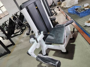 Alat Latihan Fleksi dan Ekstensi Paha dengan Beban Pin yang Dapat Disesuaikan, Peralatan Gym dengan Tumpukan Beban, Konstruksi Logam yang Tahan Lama - Product Image 2