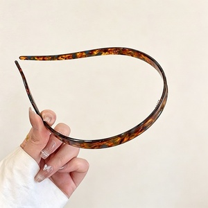 Women's Simple Temperament Acetate Floral <b>Headband</b> Non-Slip <b>Sunglasses</b> Band Daily Use One Size Fits All American European - Product Image 3