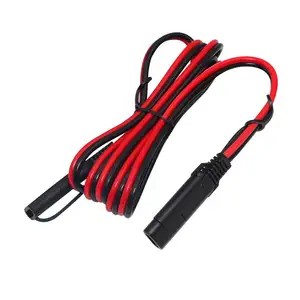 12V Lader Sigarettenaansteker Auto Sigaar Jack Adapter Dual Power Dc Motorfiets Sae Naar Usb Kabel