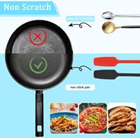 Spatule en silicone antiadhésive de qualité alimentaire avec cœur en acier inoxydable, grattoir en silicone pour bocaux, idéale pour la pâtisserie, la cuisine, le mélange et le service