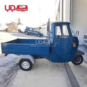 Chariot de restauration rapide, remorque mobile à café en plein air, tricycle Tuk Tuk <span class=keywords><strong>Piaggio</strong></span>, camion de nourriture à vendre en Inde - Product Image 3