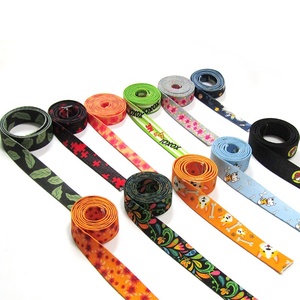 Özel 15mm 20mm 25mm 32mm 38mm su geçirmez dokuma PVC TPU çift taraflı baskılı Logo kayış köpek tasması ve tasma için - Product Image 1