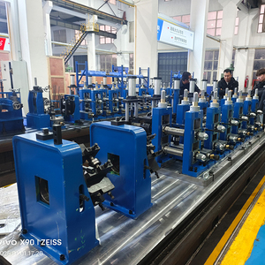 Hot Bán Kim Loại Thép Sắt Ống Máy Sản Xuất Ống Làm Máy Đường Ống Và Kim Loại Cuộn Dây Thép Không Gỉ Xả Băng Máy - Product Image 3