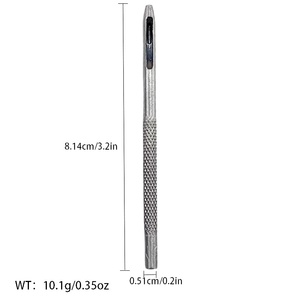 Ensemble de poinçons creux de qualité industrielle, poinçon <span class=keywords><strong>pour</strong></span> <span class=keywords><strong>ceinture</strong></span> en cuir, moule de poinçonnage rond avec huile, personnalisable - Product Image 4