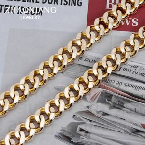 Collar de Cadena Cubana para Hombre de Alta Calidad Europea, Estilo Hip Hop, con Cristales - Product Image 6