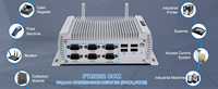 Mini PC Industrial sin Ventilador i7-4578U 6xRS232/485 DB9 COM 2xGigabit Ethernet DDR3L 8GB SATA mSATA Computadora Integrada para Automatización