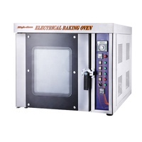 Équipement de boulangerie professionnel robuste en acier inoxydable Four rotatif à 32 plateaux pour carburant diesel