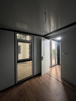 Maison conteneur compacte moderne extensible de 10 pieds avec système de toit respirant breveté, garantie 5 ans, marque GLB pour bureau/personnel