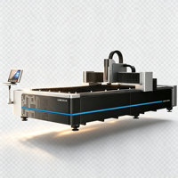 Vente directe d'usine - Machine de découpe laser à fibre CNC à 3 axes LINCOLN, refroidissement par eau, commande numérique automatique, Hiwin