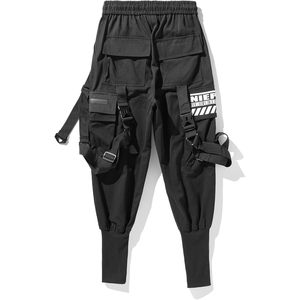 Pantalones Cargo FOXA Estilo Japonés Techwear Kanji para Hombre, Transpirables, con Múltiples Bolsillos, Estilo Harem - Product Image 6