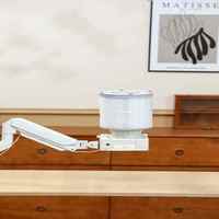 Nouvel aspirateur à poussière professionnel pour ongles avec support lumineux intégré, aspirateur de bureau à forte aspiration pour l'extraction de la poussière