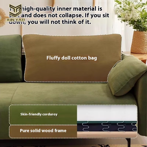 Set divano componibile in legno massello, - Product Image 4