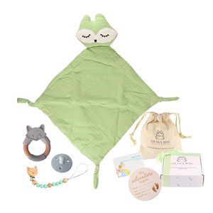 Confezione Regalo Premium di Copertine Morbide in Mussola per Neonati, Ideali per Calmare e Confortare, per Bambine e Bambini - Product Image 1