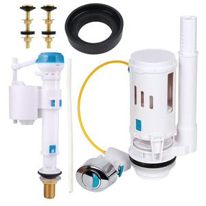 Kit complet de robinetterie de chasse d'eau Aojiele avec vannes de vidange et d'admission pour salle de bain - Product Image 1