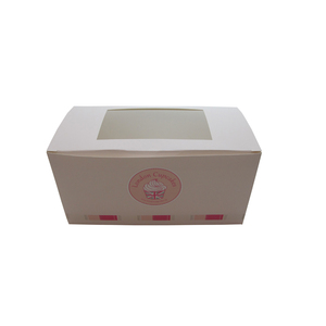 Wholesale Custom 6 8 10 12 14 inch Cake box Recyclable Paper Boxes Logo Printing Parking Box with Handle