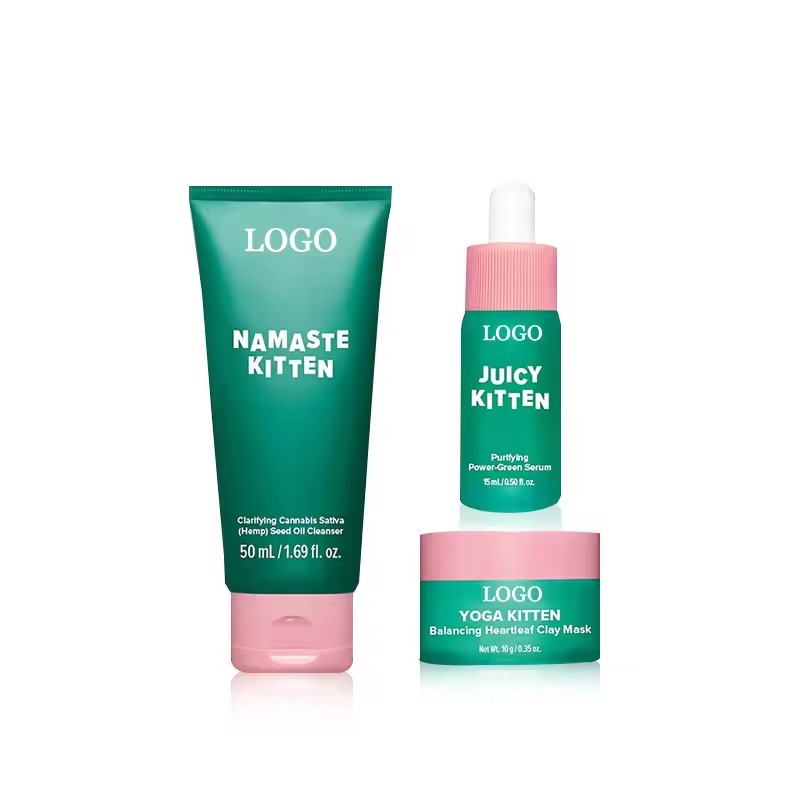 Ensemble de soins pour la peau : Nettoyant