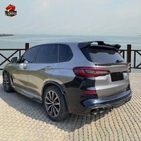 Kit carrosserie style LD pour BMW G05 F95 X5M – Lame de pare-chocs avant, diffuseur arrière et jupes latérales en fibre de carbone de haute qualité