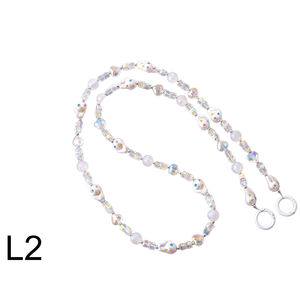 Hermosos colgantes de diamantes coloridos, estrellas de cinco puntas, forma de corazón, correa de cordón para teléfono móvil Popular, ajuste Universal, teléfonos de 120cm - Product Image 4