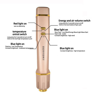 Dispositivo de Rejuvenecimiento Facial con Microcorriente, Recargable por USB, Portátil, Color Dorado - Product Image 6