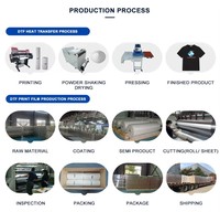 Película PET de Alta Calidad para DTF, Tamaño A4, Tamaño A3, Rollo de 100m para Impresora DTF Epson L1800 y Polvo Termofusible, Transferencia de Calor CE