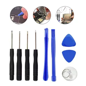 9 Piece Set Mobile Phone Repair Tool Accessories Electric Cordless Mini Screwdriver Set Opening Tools Repair Phone