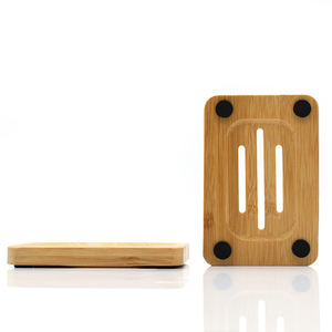 <span class=keywords><strong>Portasapone</strong></span> in Legno Massello di Alta Qualità, Durevole, Senza Foratura, Drenante, per Bagno - Product Image 3