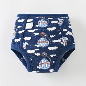 Lavabile bambino bambino bambino bambino vasino pantaloni da allenamento slip cotone impermeabile assorbente bagno pipì apprendimento pannolino biancheria intima - Product Image 1