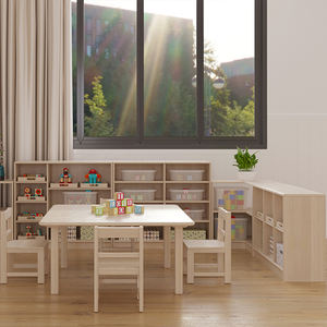 Mesa y Silla para Niños, Muebles para Guardería, Centro de Cuidado Infantil, Preescolar, Mesa y Silla de Plástico para Niños - Product Image 5