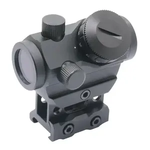 Óptica Caça Mini Visão Reflex 1x24 Escopo Red Dot Sight 11 Níveis Controle de Iluminação