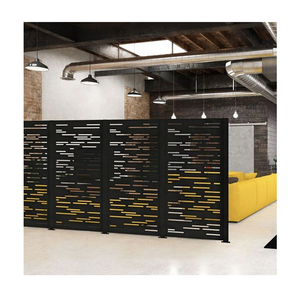 รั้วรักษาความปลอดภัยด้วยเลเซอร์แผ่นโลหะอลูมิเนียมตกแต่งสวน3-7วัน - Product Image 4